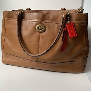 Coach Park Carryall Brown Tote